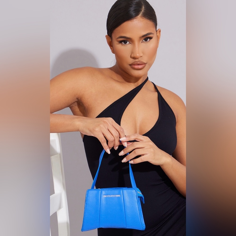 Pretty Little Thing Mini Blue Bag